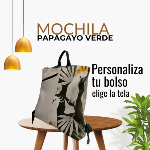 Mochila Papagayo Verde